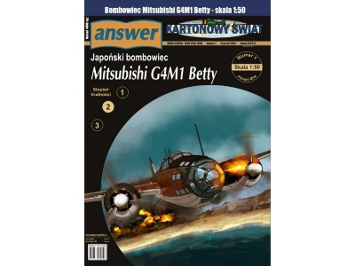 Mitsubishi G4m1 Betty - Japanese Bomber - image 1