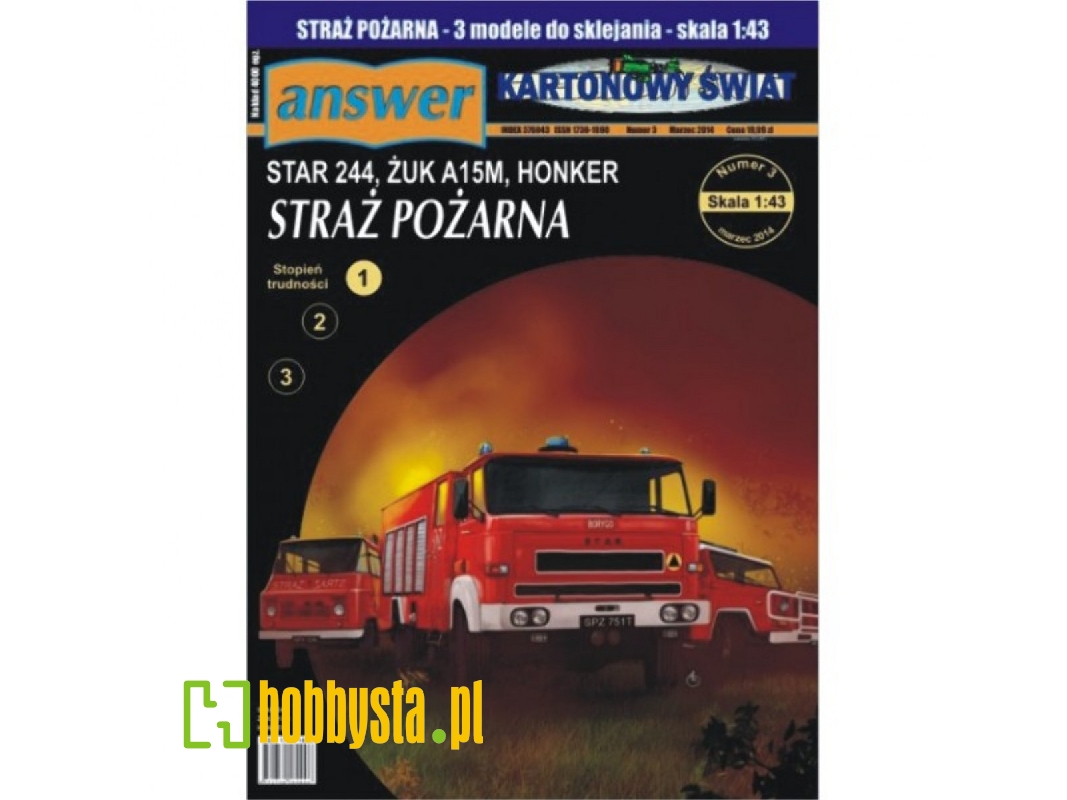Fire Department - Star 244, żuk A15m, Honker - image 1
