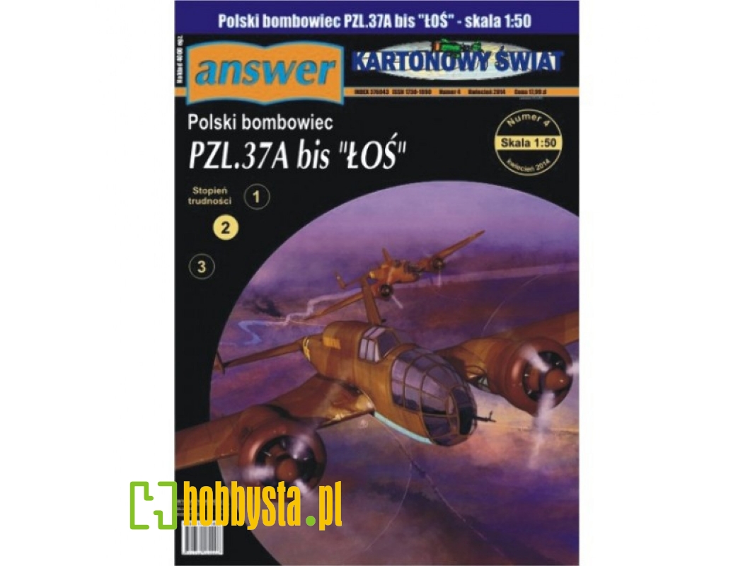Pzl.37a Bis 'łoś' - Polish Bomber - image 1