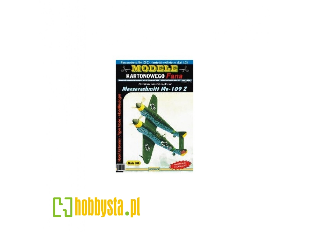 Messerschmitt Me-109 Z - German Fighter Plane - image 1