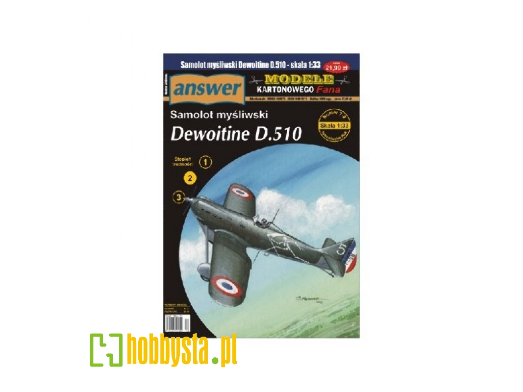 Dewoitine D.510 - Fighter Plane - image 1
