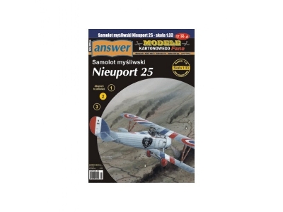 Nieuport 25 - Fighter Plane - image 1