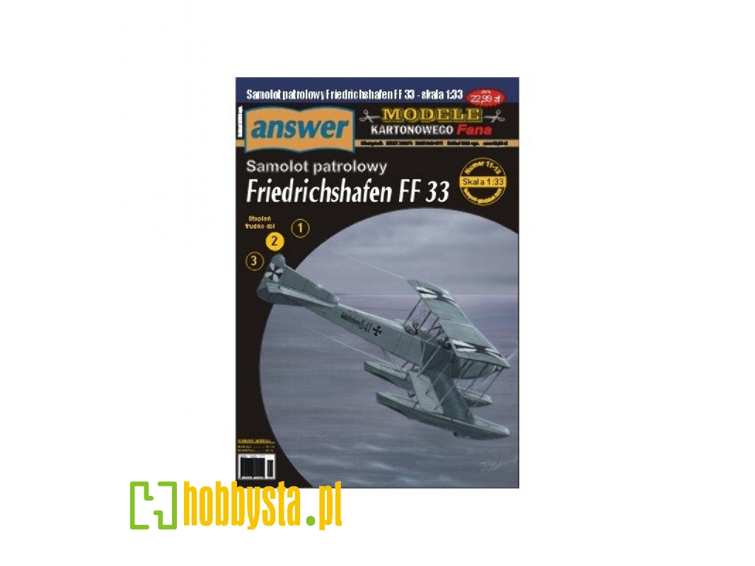 Friedrichshafen Ff 33 - Patrol Plane - image 1