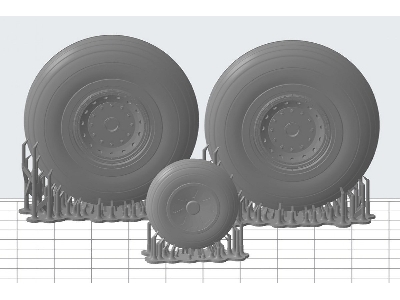 Boeing B-29 Superfortress - Wheels - image 1