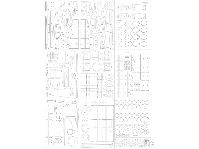 Boeing B-29 Superfortress - Laser Cut Frames And Details - image 1