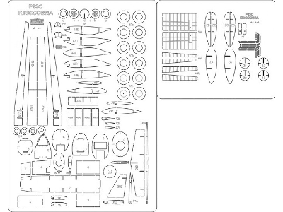P-63c Kingcobra - Laser Cut Frames And Details - image 1