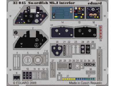 Swordfish Mk. I interior S. A. 1/32 - Trumpeter - image 1