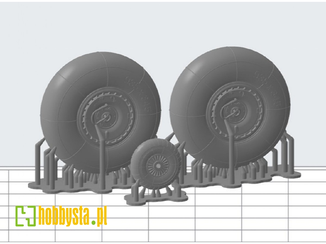 Messerschmitt Bf-110f-2 - Wheels - image 1