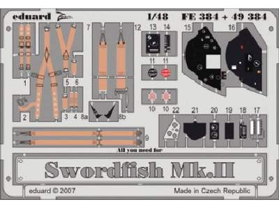 Swordfish Mk. II S. A. 1/48 - Tamiya - - image 1