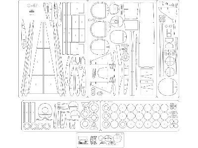 C-47b 'spirit Of Ostra Brama' - Laser Cut Frames And Details - image 1