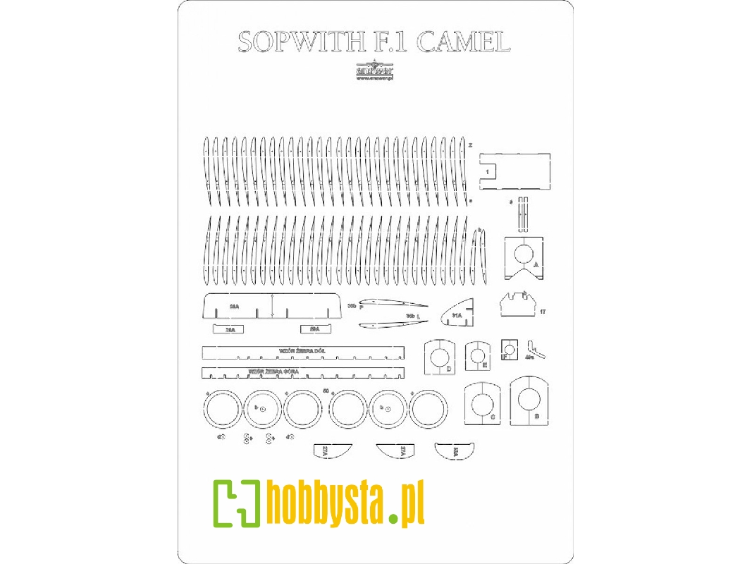 Sopwith Camel Comic - Laser Cut Frames - image 1