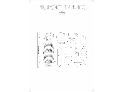 Nieuport Triplane - Laser Cut Frames - image 1