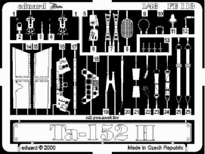 Ta 152H 1/48 - Italeri - - image 1