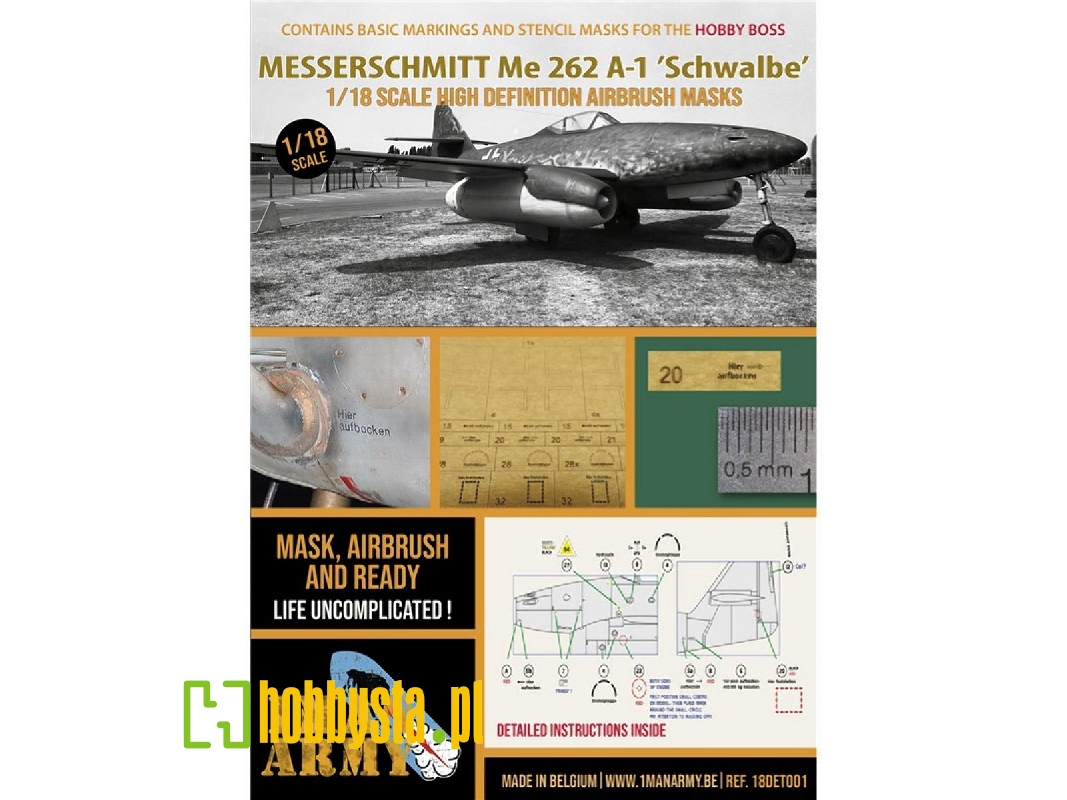 Messerschmitt Me-262 A-1 Schwalbe (For Hobby Boss Kits) - image 1