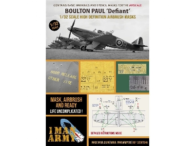 Boulton Paul Defiant (For Airscale Kits) - image 1