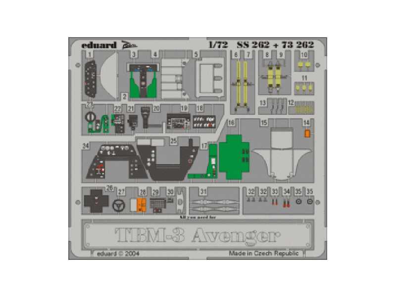 TBM-3 1/72 - Hasegawa - image 1