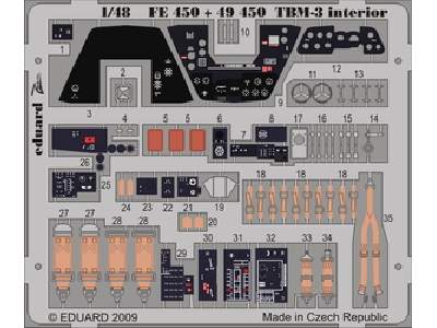 TBM-3 interior S. A. 1/48 - Hobby Boss - - image 1