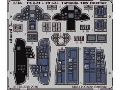 Tornado ADV interior S. A. 1/48 - Hobby Boss - - image 1