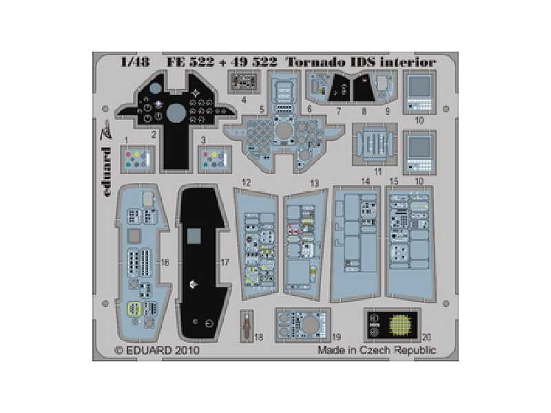 Tornado IDS interior S. A. 1/48 - Hobby Boss - - image 1