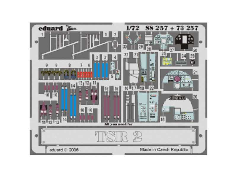 TSR 2 1/72 - Airfix - image 1