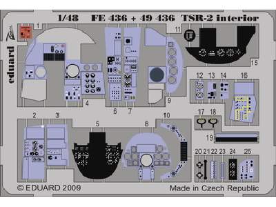 TSR-2 interior S. A. 1/48 - Airfix - - image 1