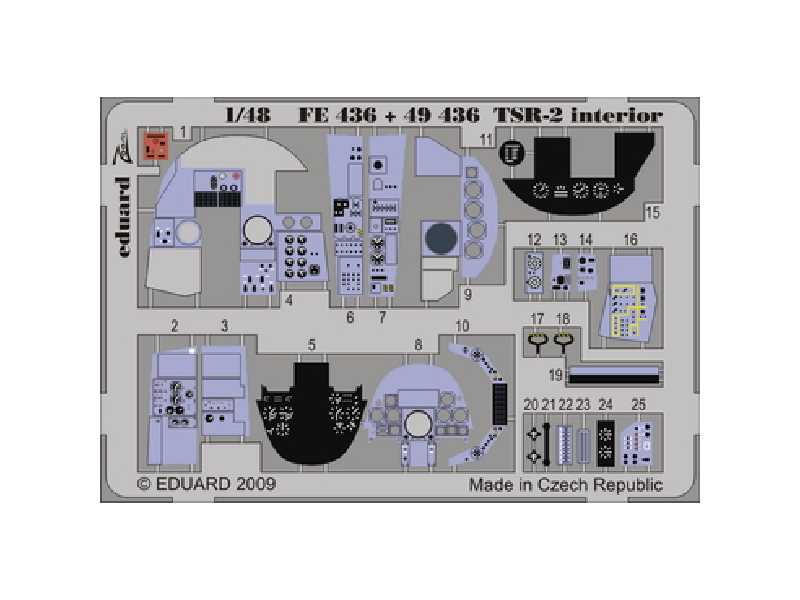 TSR-2 interior S. A. 1/48 - Airfix - - image 1