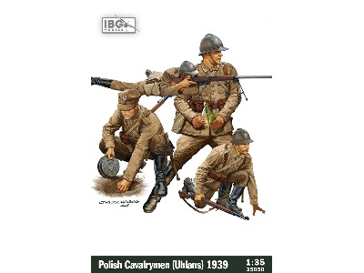 Polish Cavalrymen (Uhlans) 1939 - Figure Set - image 1