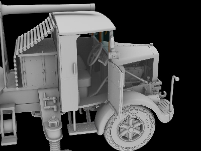 Italian Wwii Autocannonce 3ro & Ammo Carrier Truck (2in1) - image 5