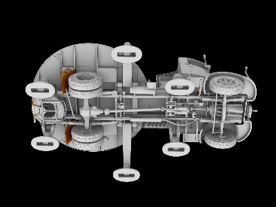 Italian Wwii Autocannonce 3ro & Ammo Carrier Truck (2in1) - image 6