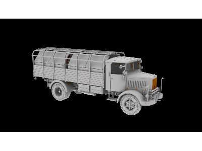 Italian Wwii Autocannonce 3ro & Ammo Carrier Truck (2in1) - image 7