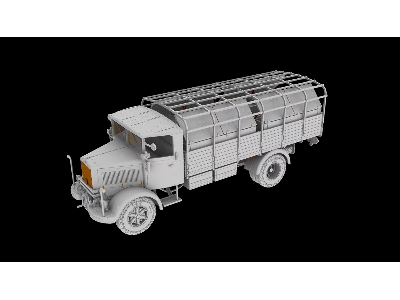 Italian Wwii Autocannonce 3ro & Ammo Carrier Truck (2in1) - image 8