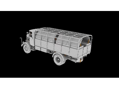 Italian Wwii Autocannonce 3ro & Ammo Carrier Truck (2in1) - image 10
