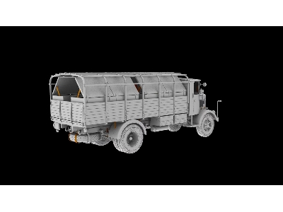 Italian Wwii Autocannonce 3ro & Ammo Carrier Truck (2in1) - image 16