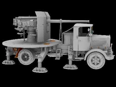 Italian Wwii Autocannonce 3ro & Ammo Carrier Truck (2in1) - image 29