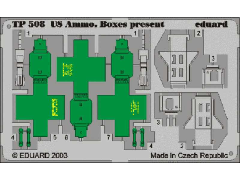 US Ammo.  Boxes present 1/35 - image 1