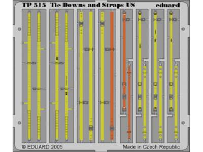 US Tie Downs and Straps 1/35 - image 1