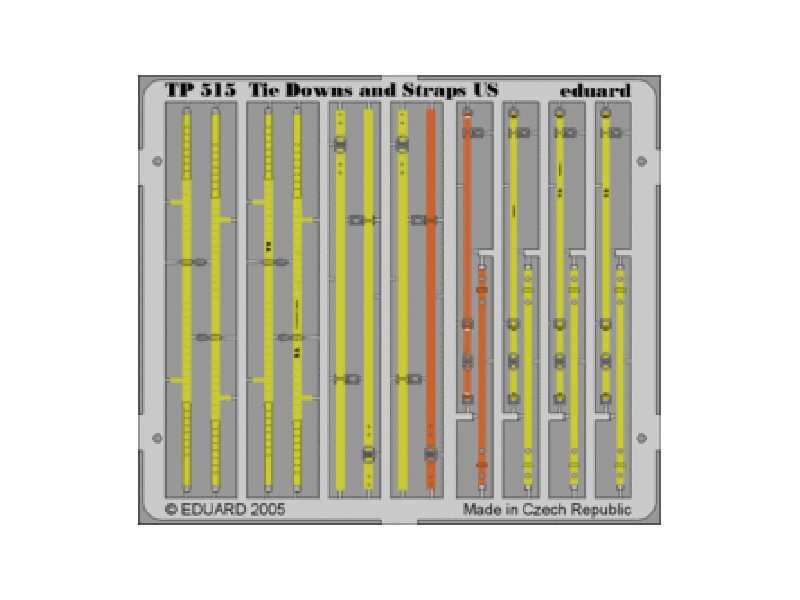 US Tie Downs and Straps 1/35 - image 1