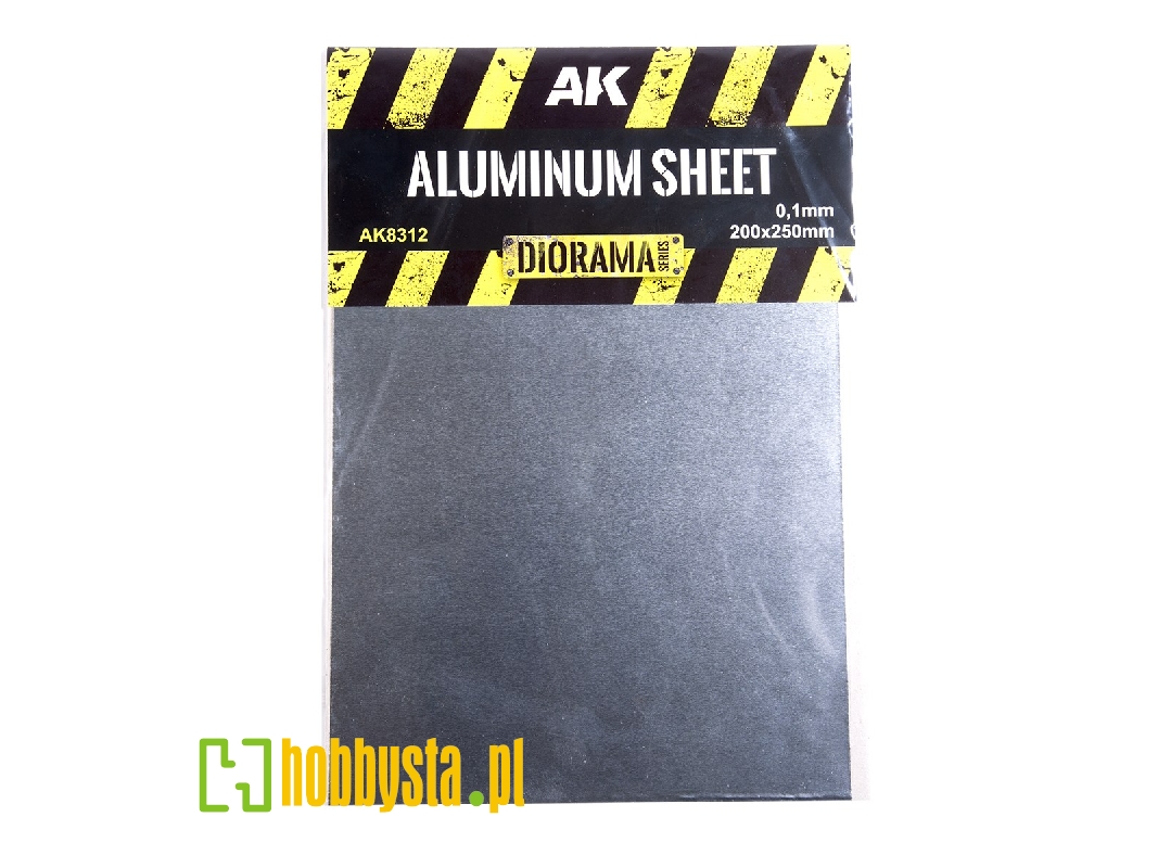 Aluminium Sheet 100um (Micrometer) 200x250mm - image 1