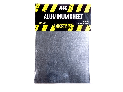 Aluminium Sheet 200um (Micrometer) 200x250mm - image 1