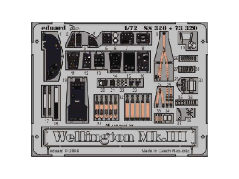 Wellington Mk. III S. A. 1/72 - Trumpeter - image 1