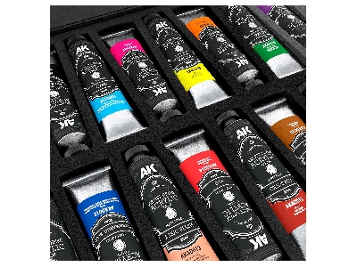 Deluxe Edition Box Full Range - Artist Dense Acrylic Color - image 3