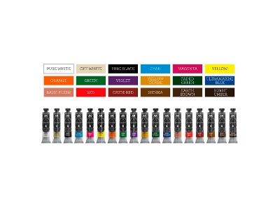 Deluxe Edition Box Full Range - Artist Dense Acrylic Color - image 4