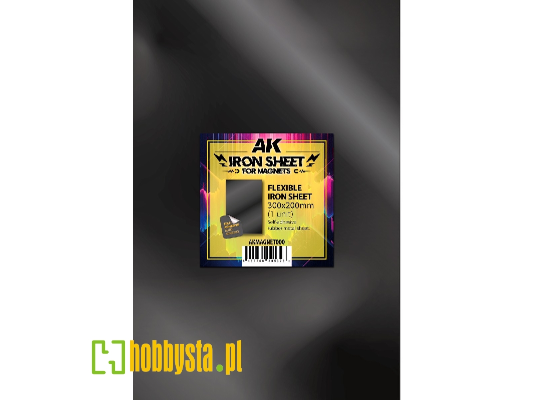 Iron Sheet For Magnets 300x200mm - image 1