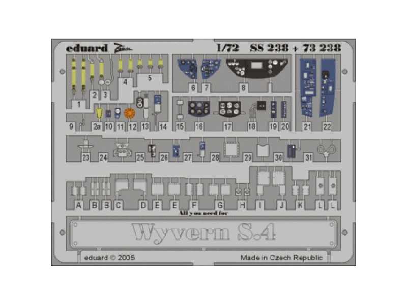 Wyvern S.4 1/72 - Trumpeter - image 1