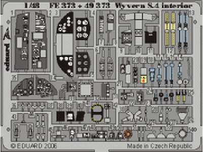 Wyvern S.4 interior 1/48 - Trumpeter - - image 1