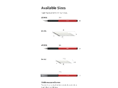 At-dk01 Broad Blade Hobby Knife - image 7