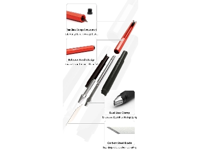 At-dk02 Narrow Blade Hobby Knife - image 3