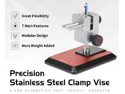 At-tvab Precision Stainless Steel Clamp Vise - image 2