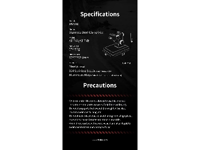 At-tvab Precision Stainless Steel Clamp Vise - image 4