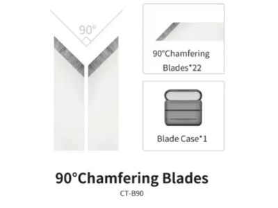 Ct-b90 Chamfering Tool Blades 90° - image 2